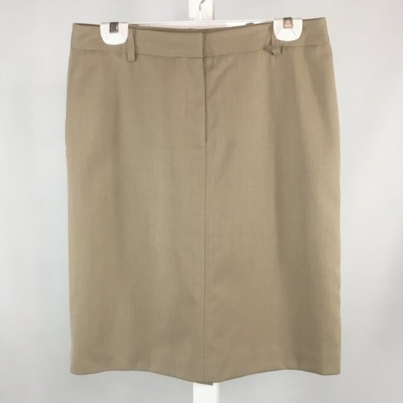 Brooks Brothers Tan Skirt  (like new) - Picture 1 of 3